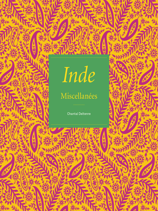 Title details for Inde by Chantal Deltenre - Available